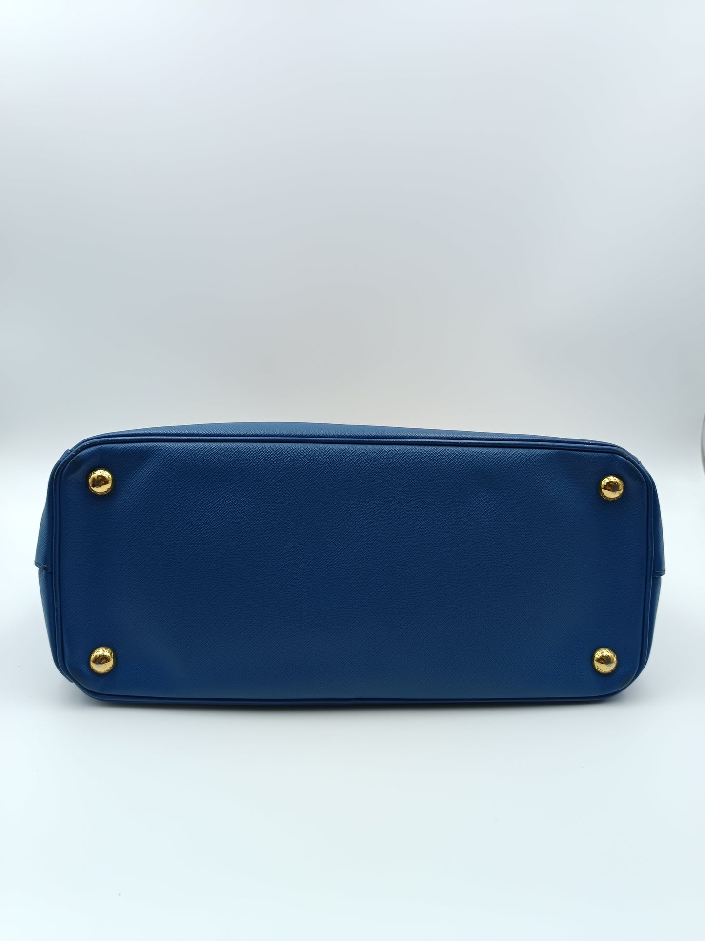 Prada - Saffiano - Leather - Blue - (medium)