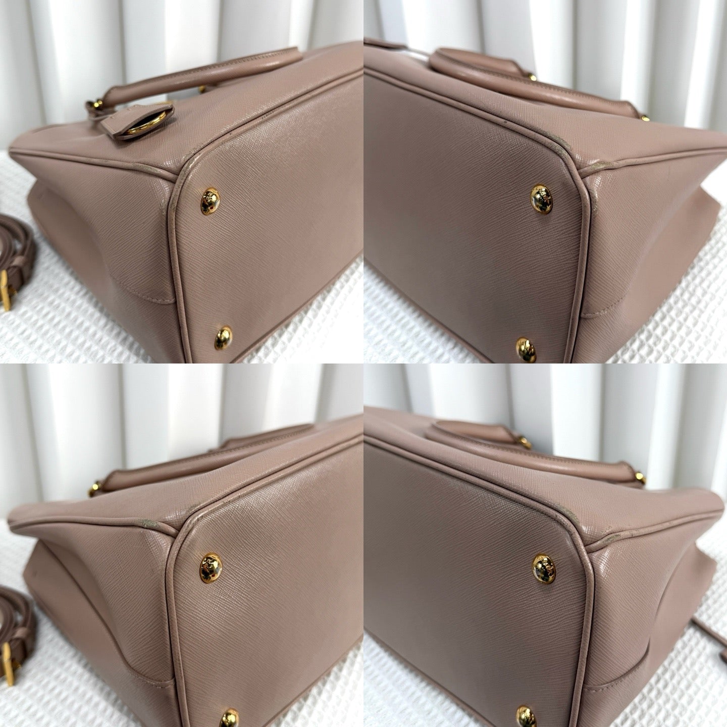 Prada - Saffiano - Leather - Brown - (medium)