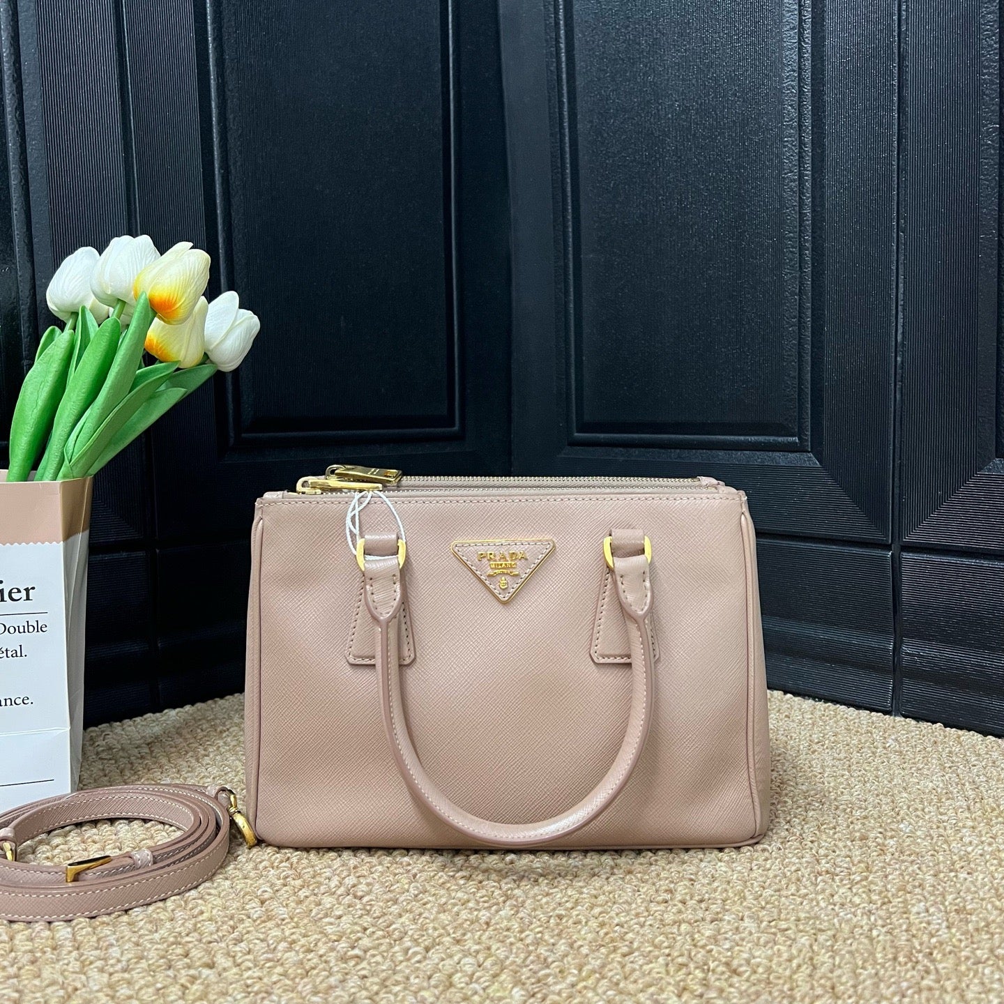 Prada - Saffiano - Leather - Pink - (mini)