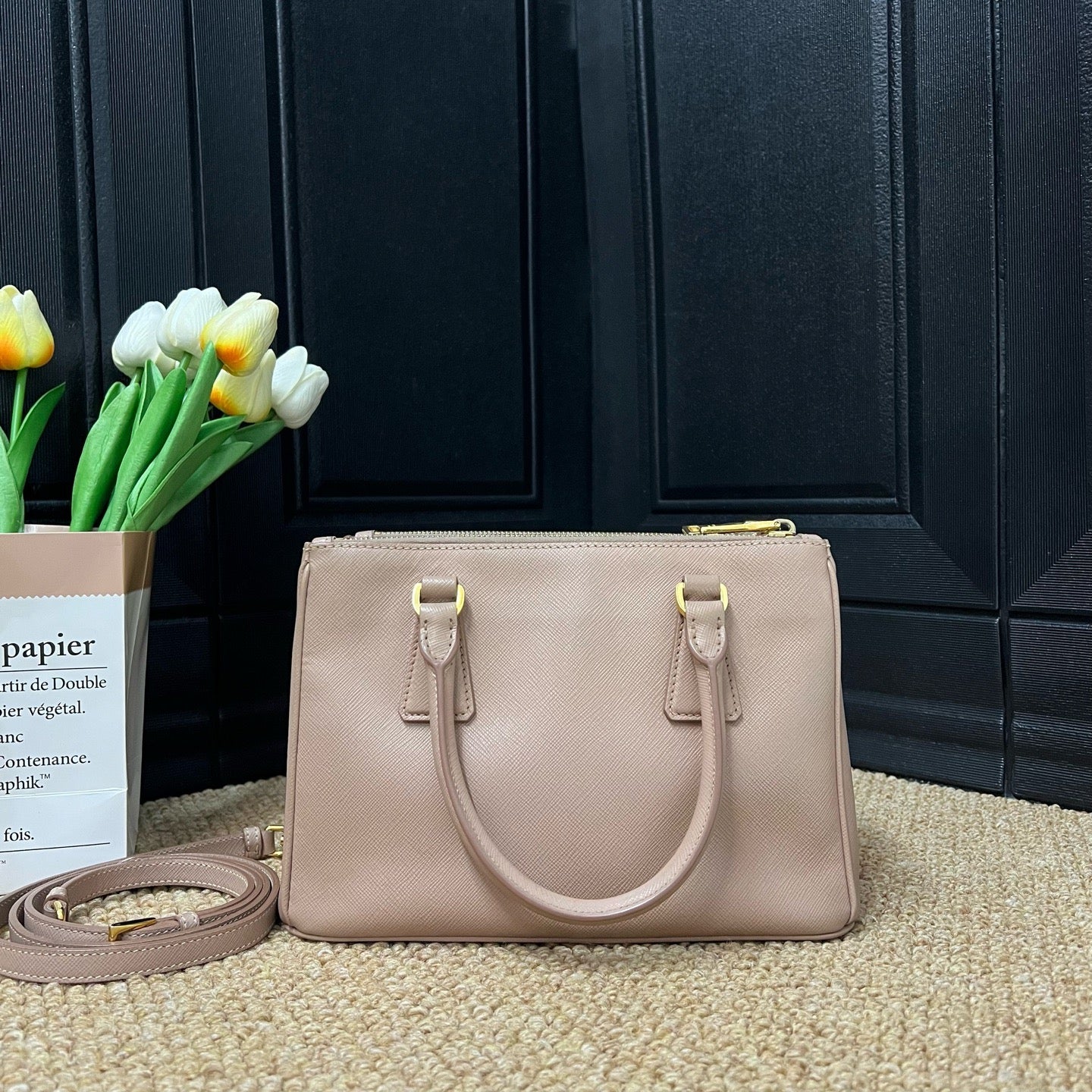 Prada - Saffiano - Leather - Pink - (mini)