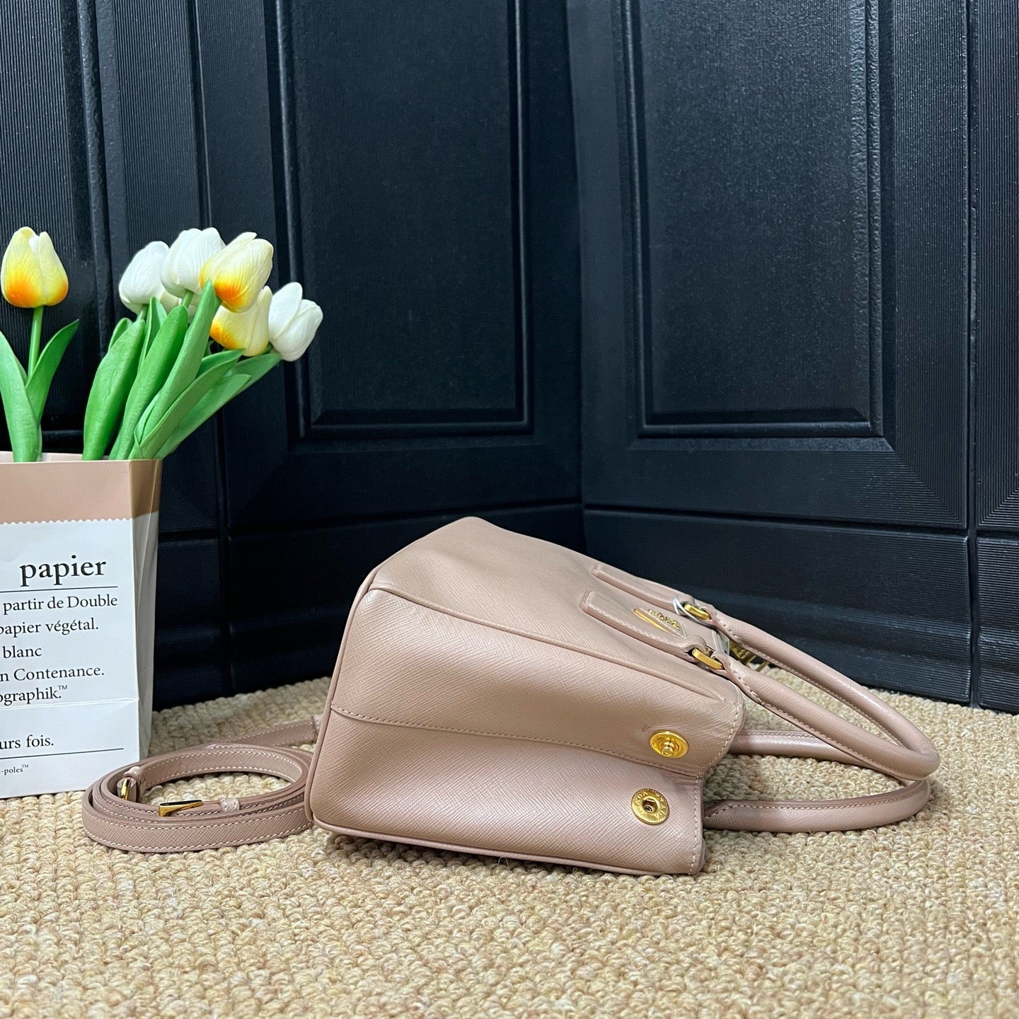 Prada - Saffiano - Leather - Pink - (mini)