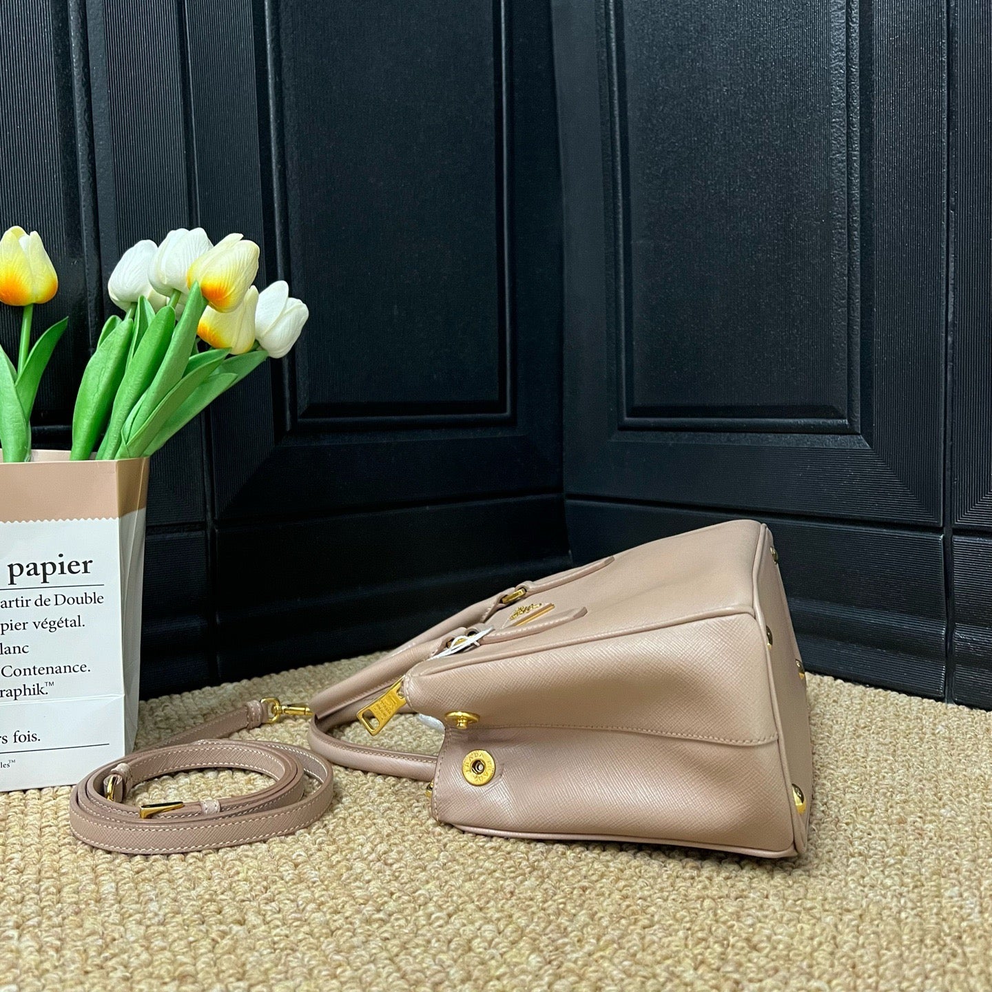 Prada - Saffiano - Leather - Pink - (mini)