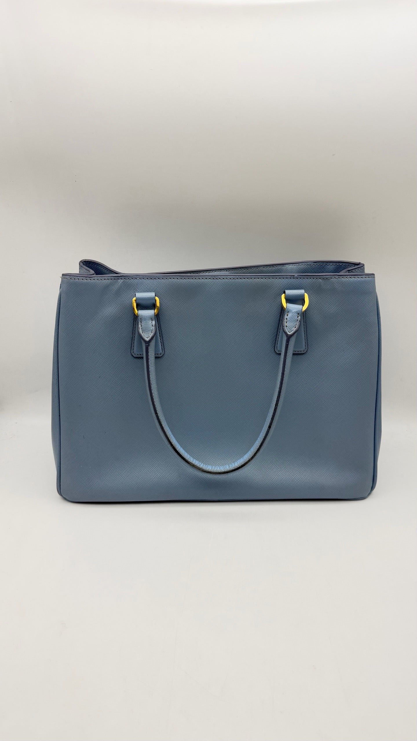 Prada - Saffiano Lux - Leather - Blue - (medium)