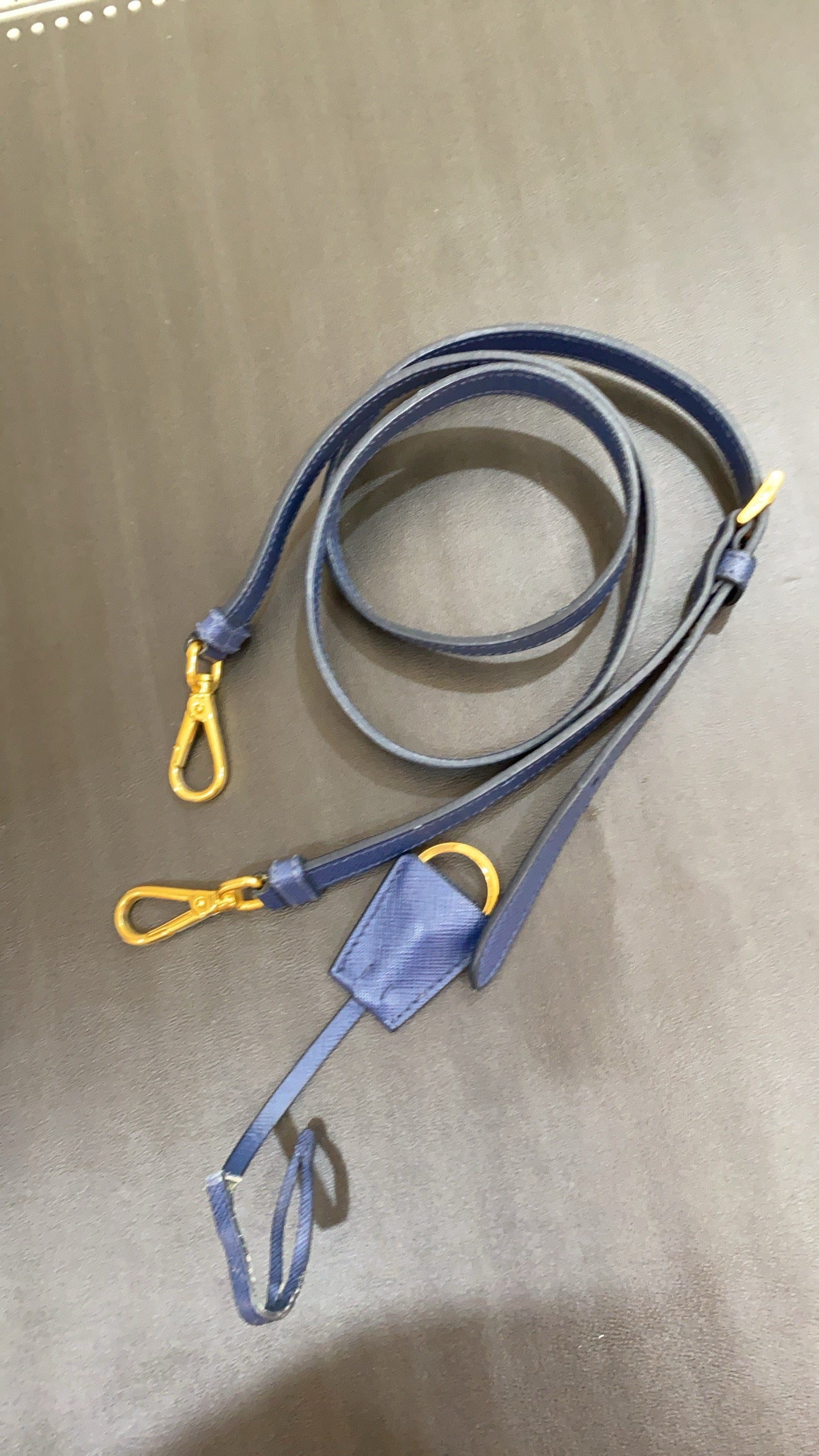 Prada - Saffiano Lux - Leather - Blue - (medium)