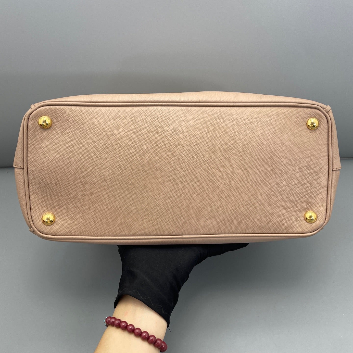 Prada - Saffiano Lux Tote - Leather - Pink - (large)