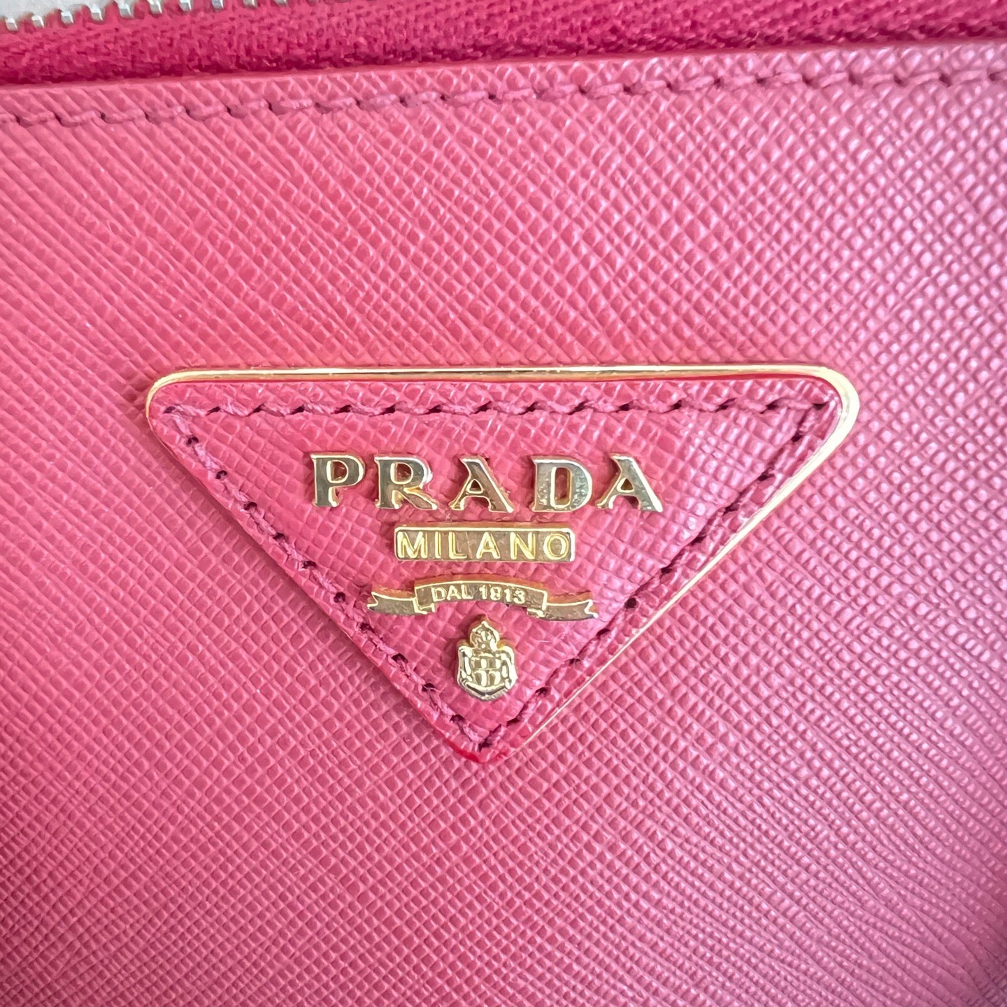 Prada - Saffiano Lux Tote - Leather - Red - (large)