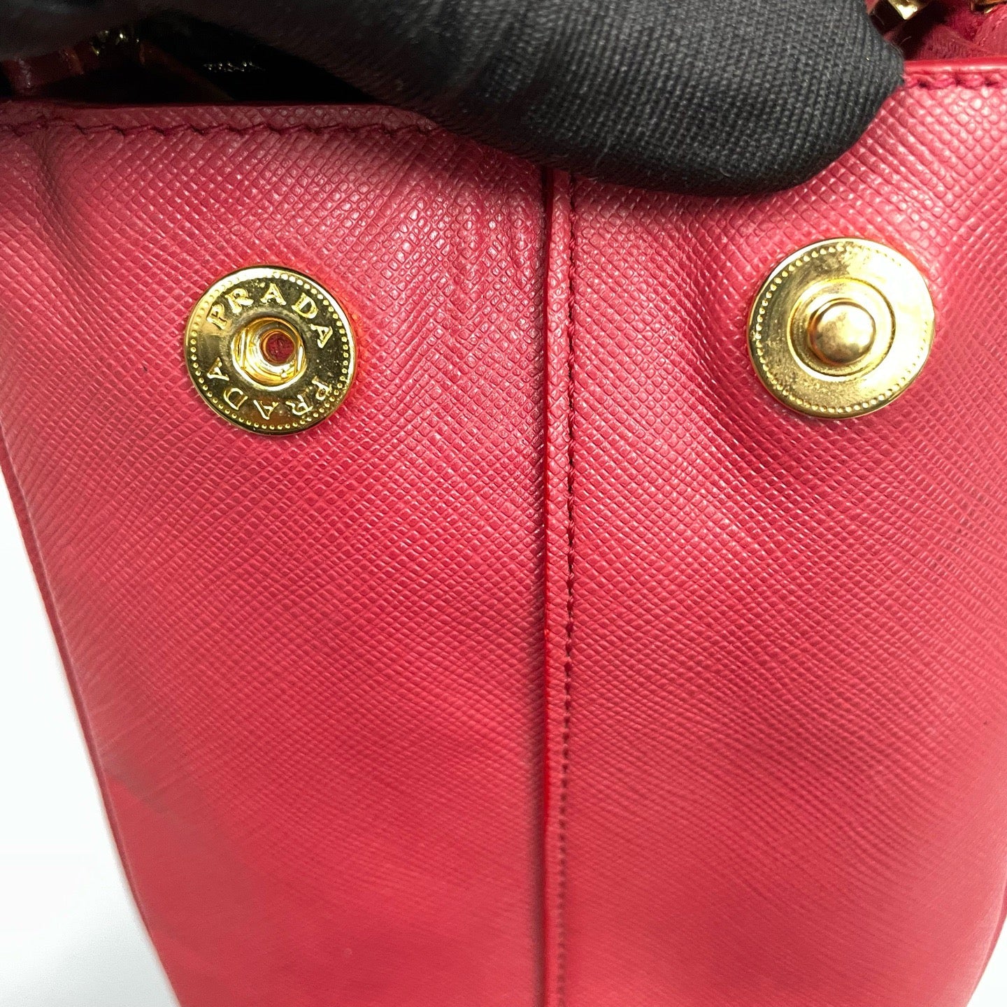 Prada - Saffiano Lux Tote - Leather - Red - (large)