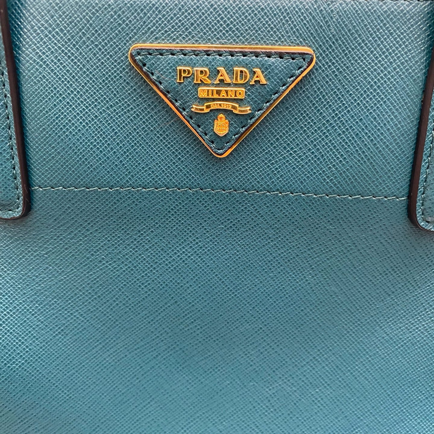 Prada - Saffiano Lux Tote - Saffiano leather - Green - (Medium)