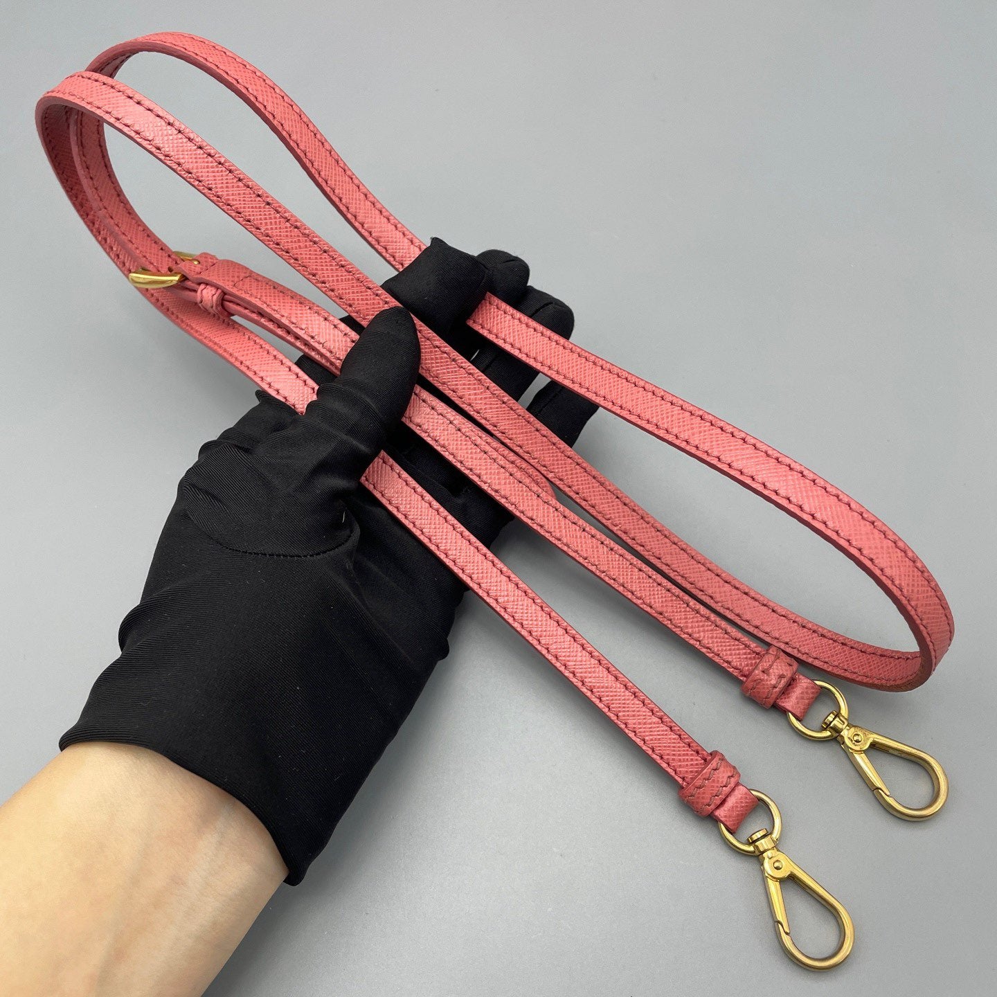 Prada - Saffiano Lux Tote - Saffiano leather - Rose Pink - (small)
