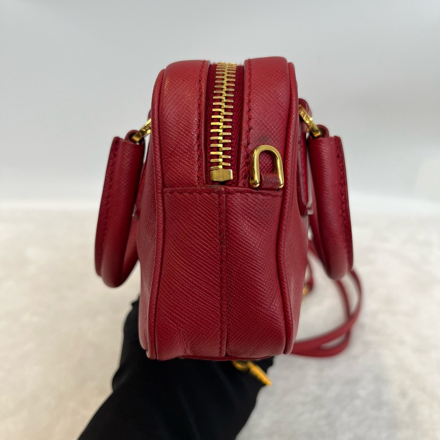 Prada - Saffiano Mini - Leather - Red - (mini)