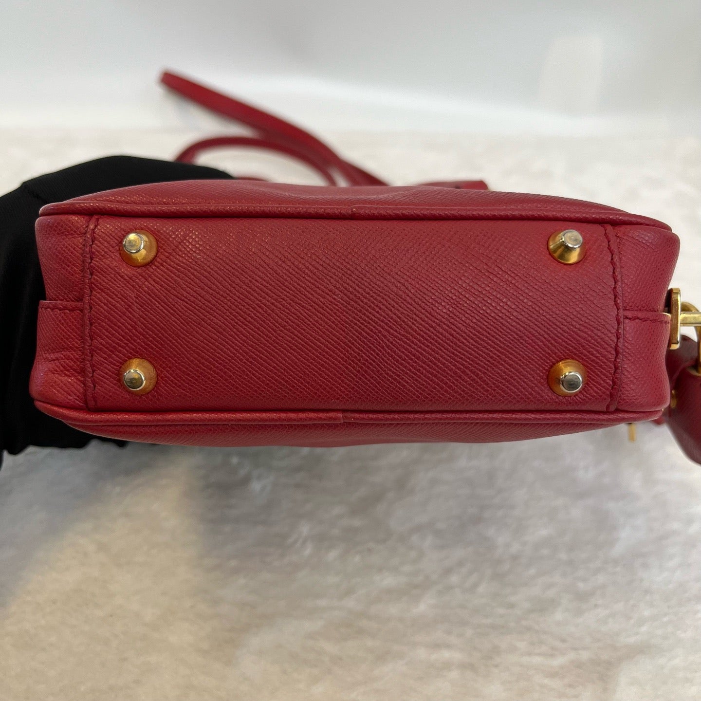 Prada - Saffiano Mini - Leather - Red - (mini)