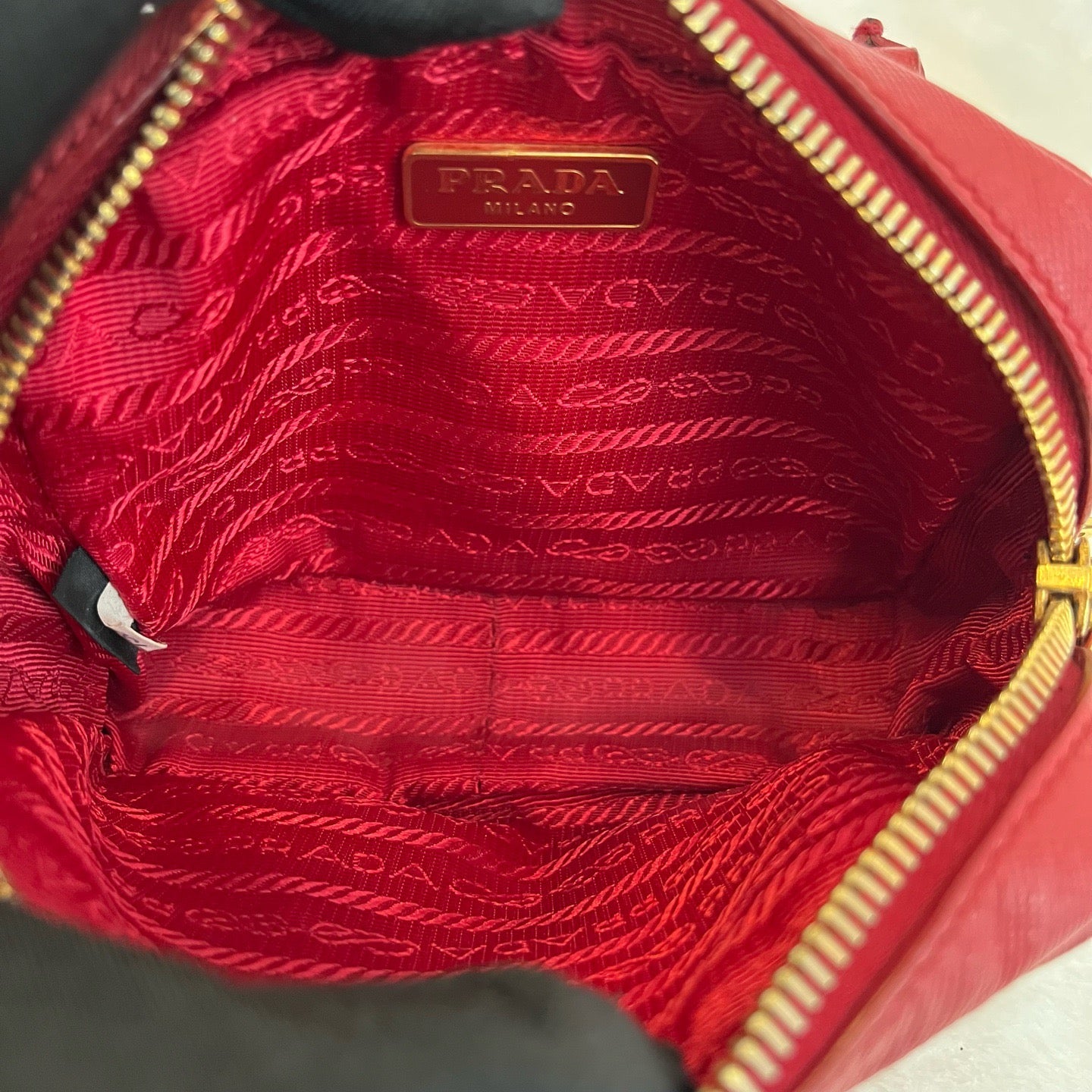 Prada - Saffiano Mini - Leather - Red - (mini)