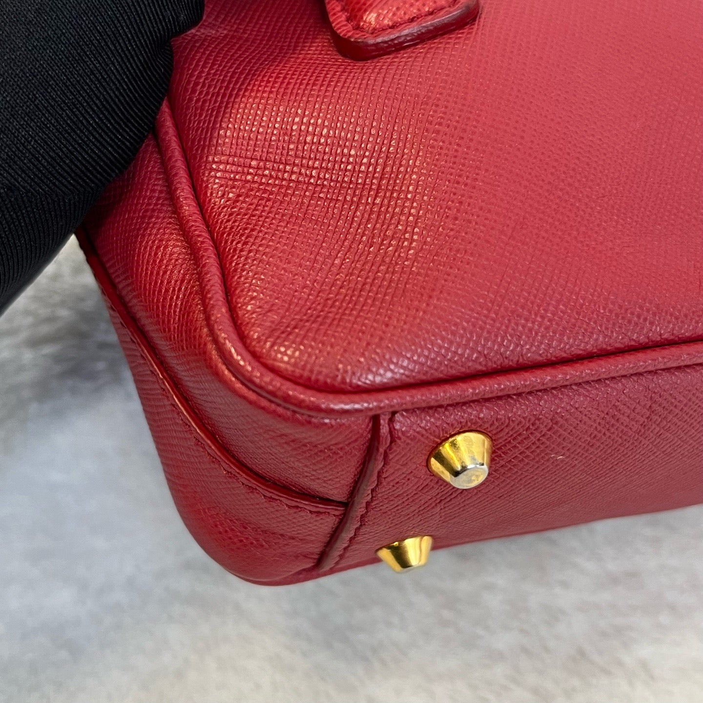 Prada - Saffiano Mini - Leather - Red - (mini)