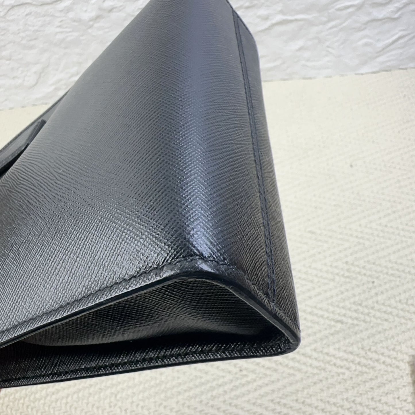 Prada - Saffiano Tote Bag Mini - Leather - Black - (mini)