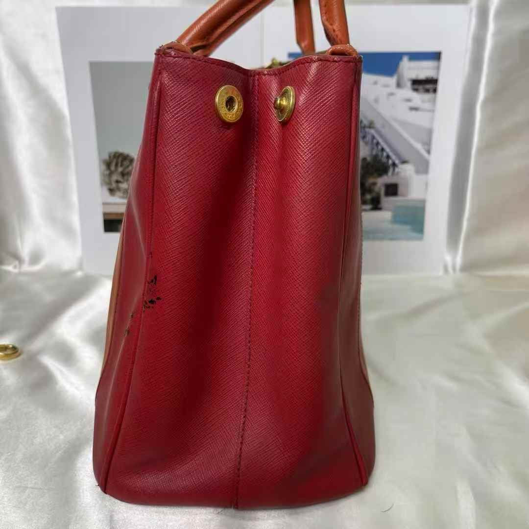 Prada - Saffiano Tote - Leather - Multicolour - (medium)