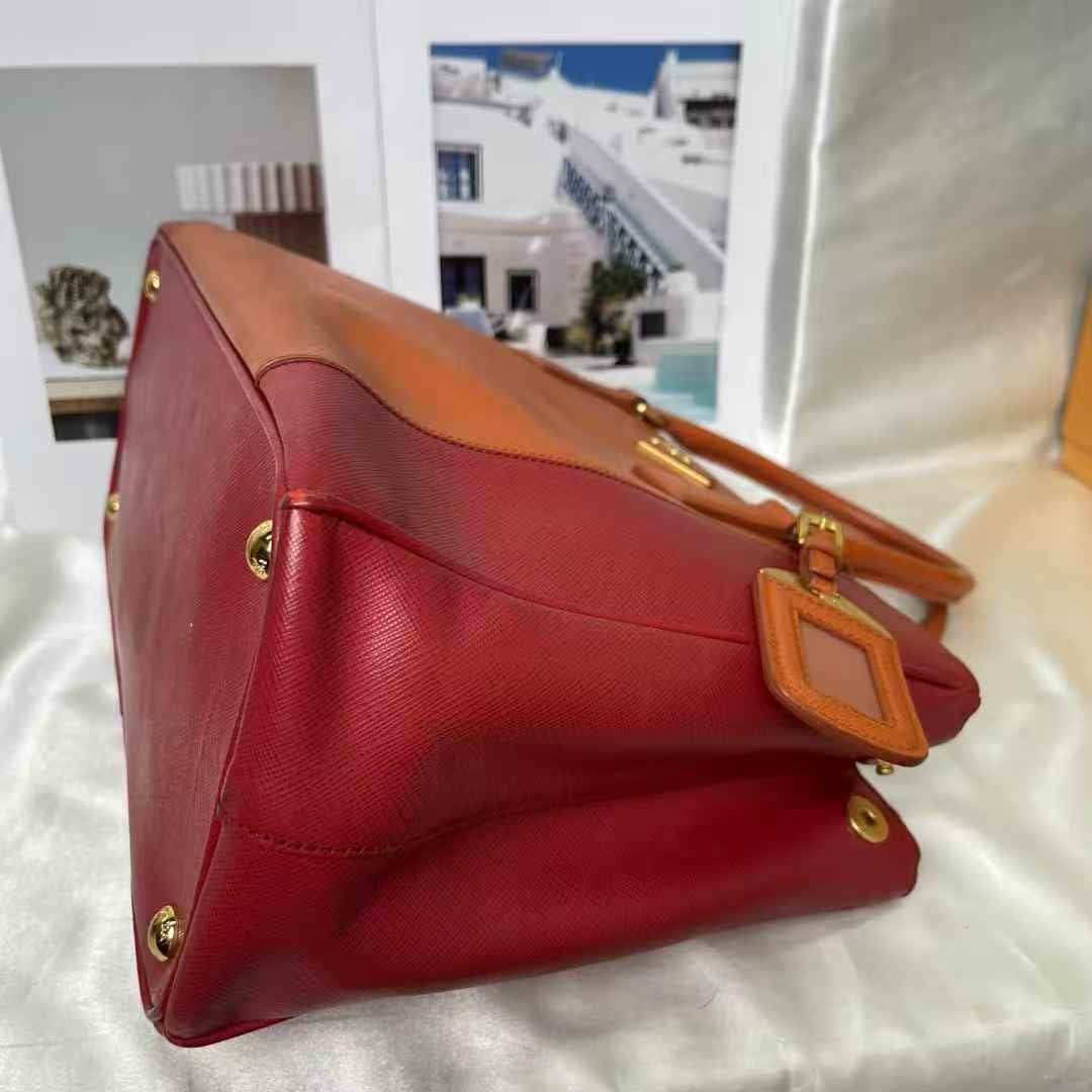 Prada - Saffiano Tote - Leather - Multicolour - (medium)