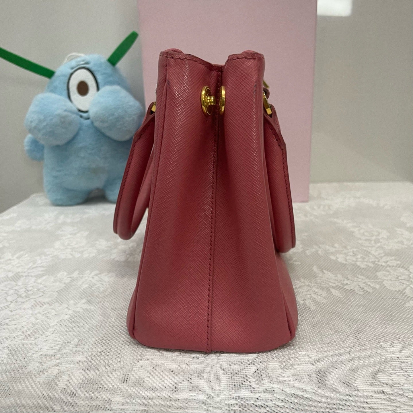 Prada - Saffiano Tote - Leather - Pink - (mini)