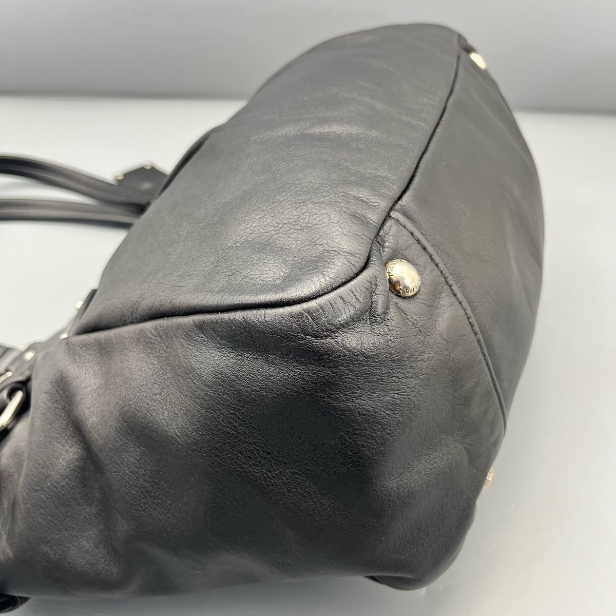 Prada - Sailing Boat Charm Tote B4427e - Leather - Black - (medium)