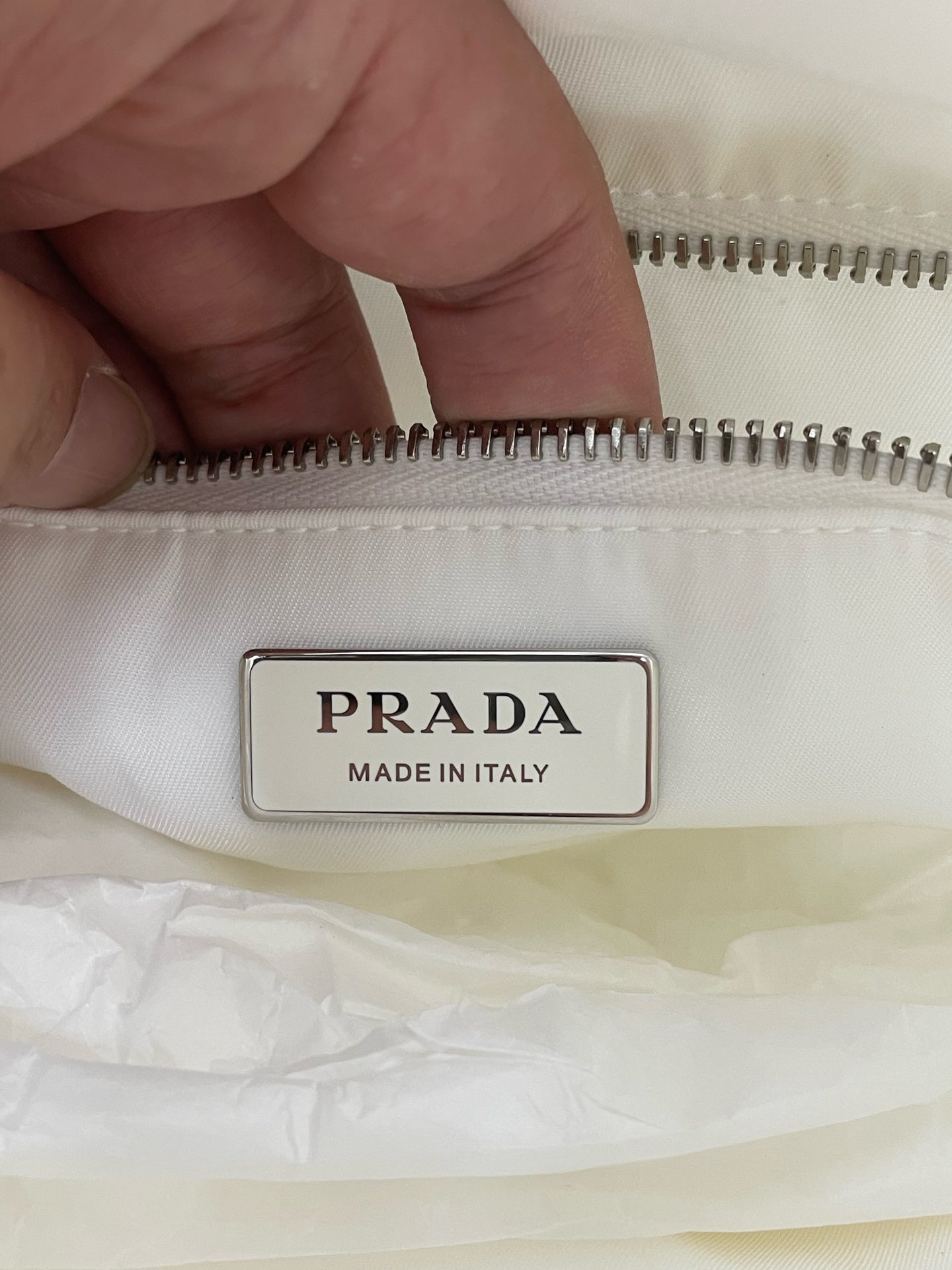 Prada - Shopping Bag - Polyamide - White - (Large)