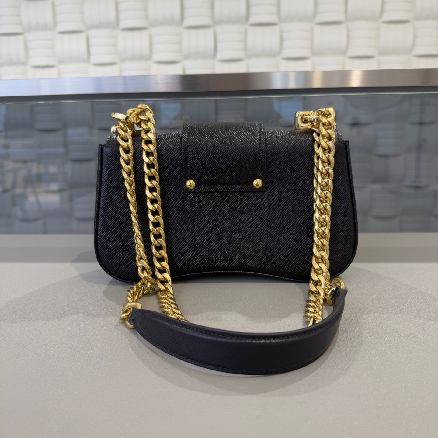 Prada - Sidonie - Leather - Black - (mini)