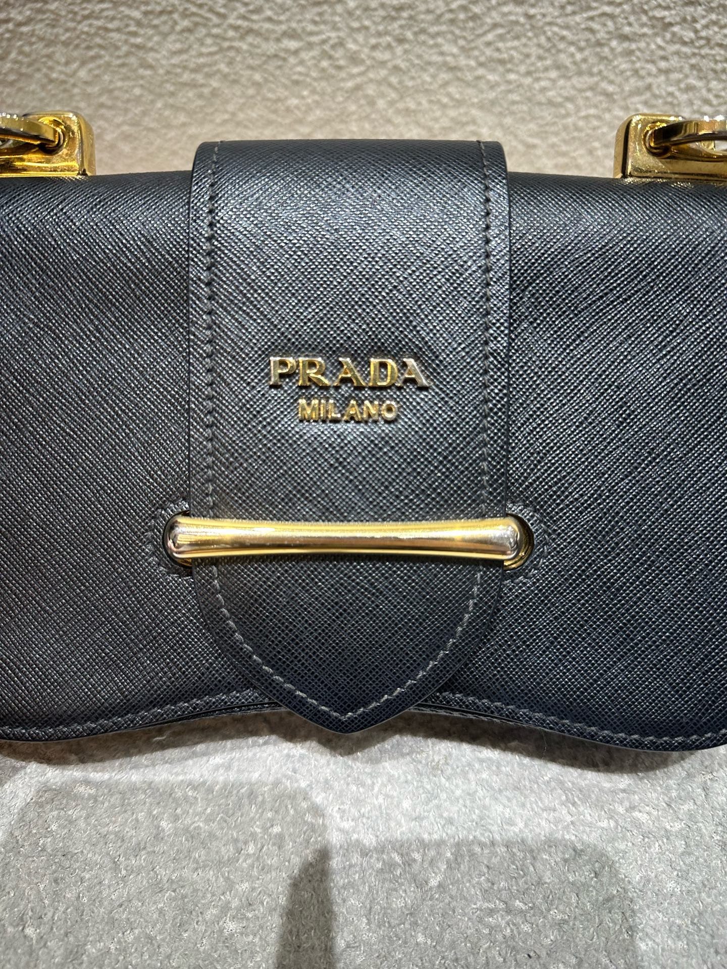 Prada - Sidonie - Saffiano leather - Black - (mini)