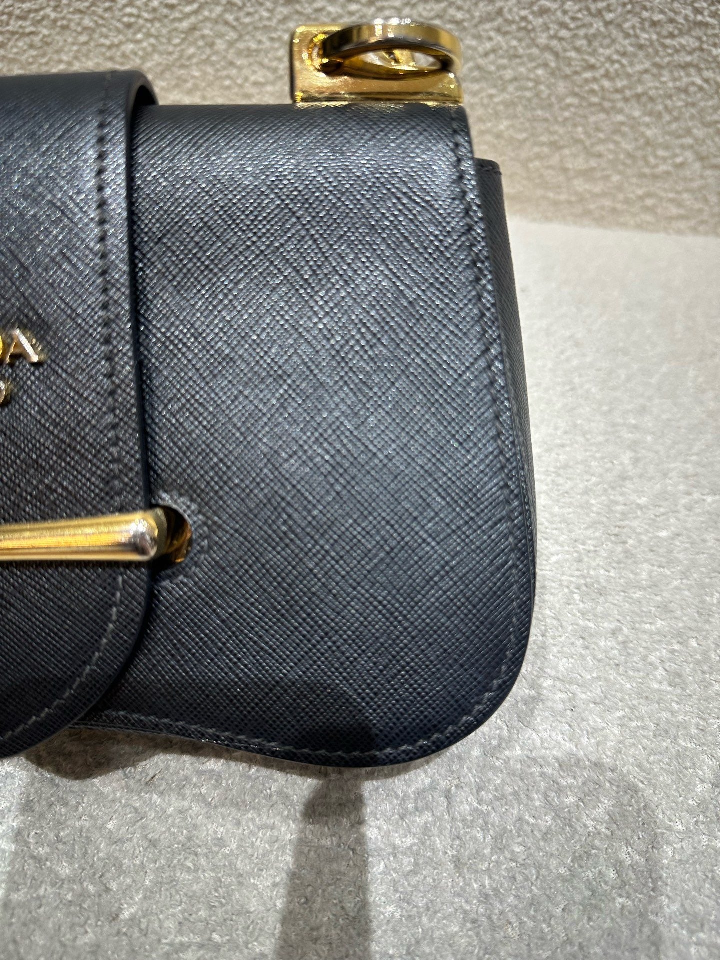 Prada - Sidonie - Saffiano leather - Black - (mini)