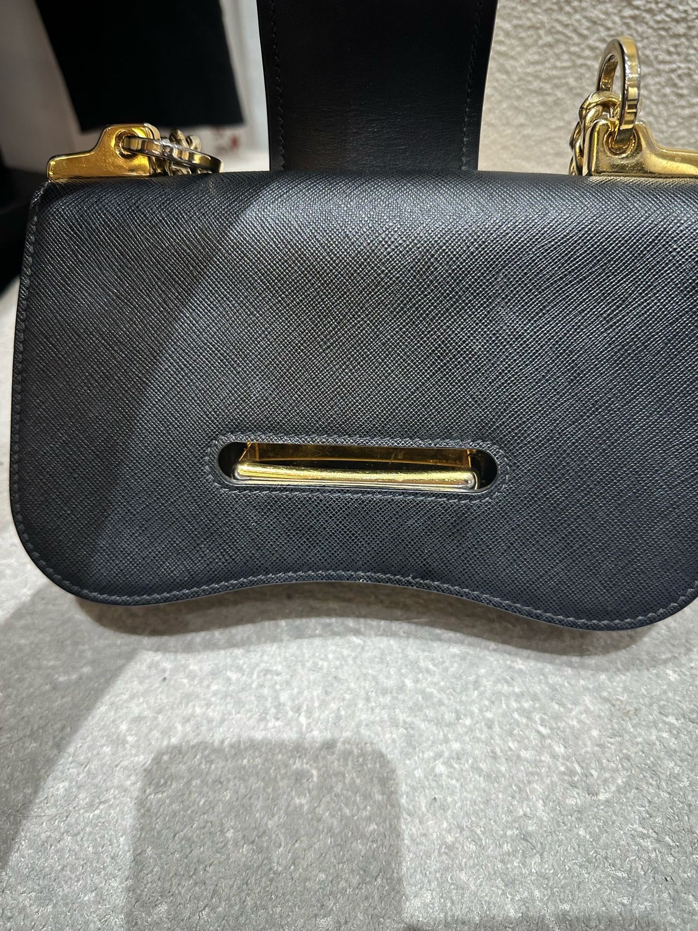 Prada - Sidonie - Saffiano leather - Black - (mini)