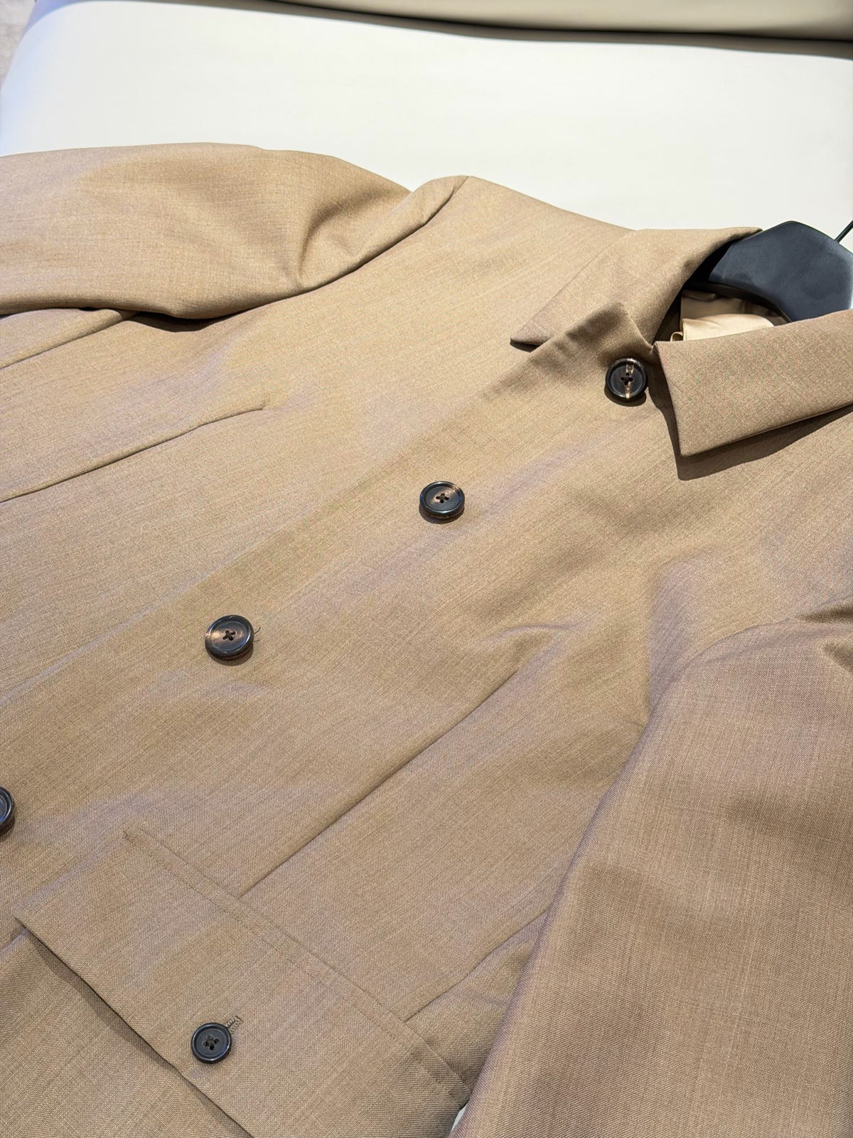 Prada - Suit Jacket - Wool - Beige - (38)