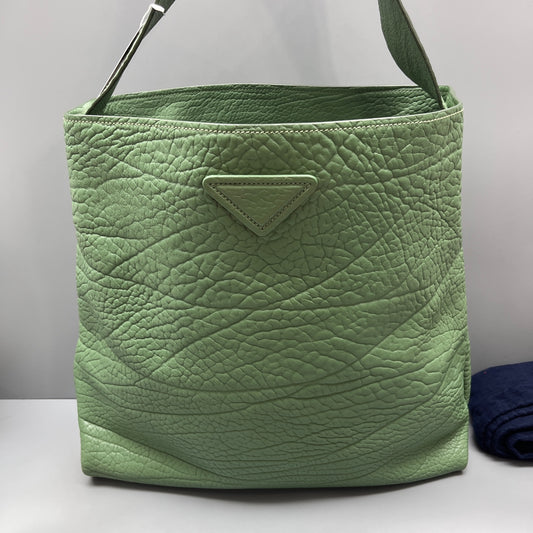 Prada - Threesis Bag - Leather - Green - (Large)