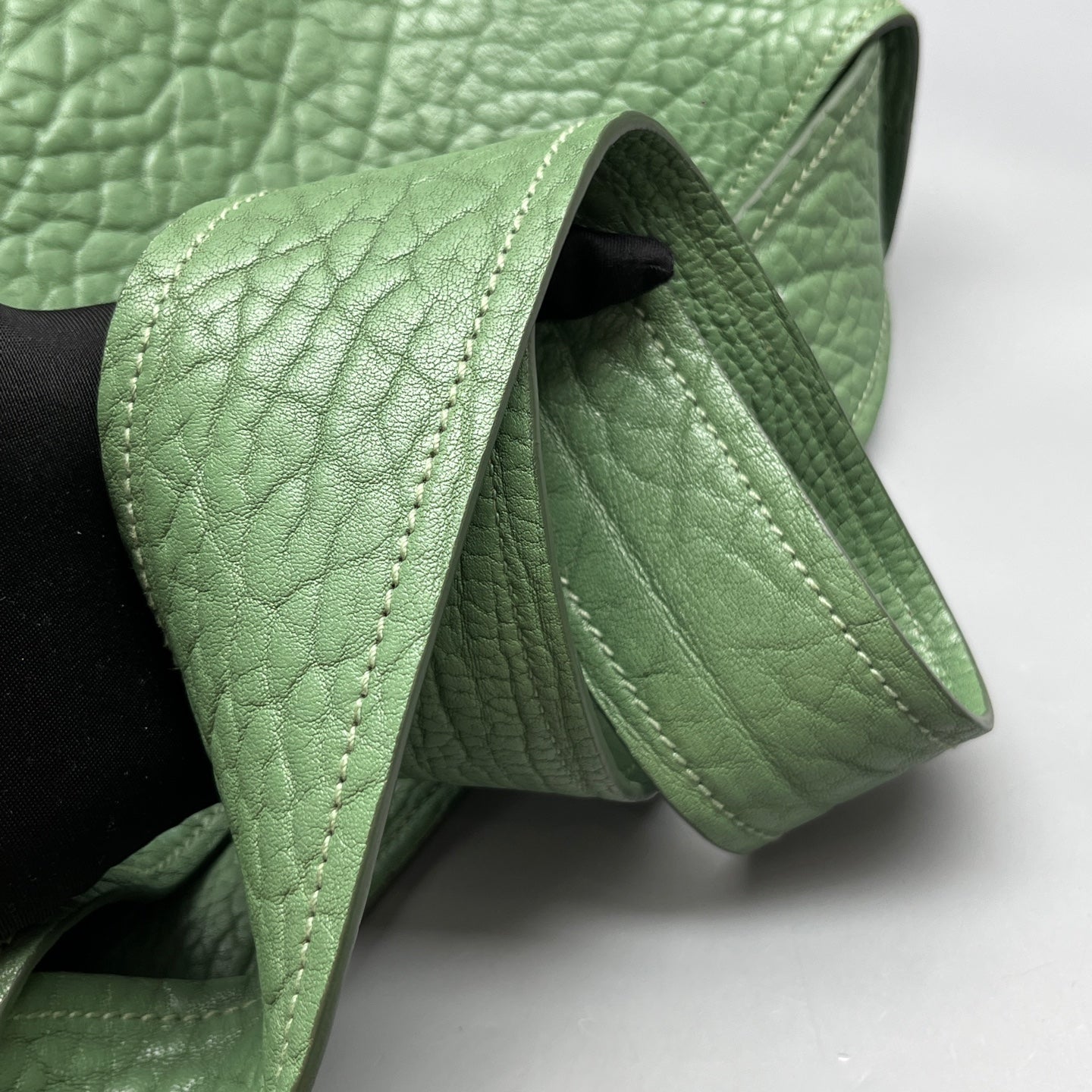 Prada - Threesis Bag - Leather - Green - (large)