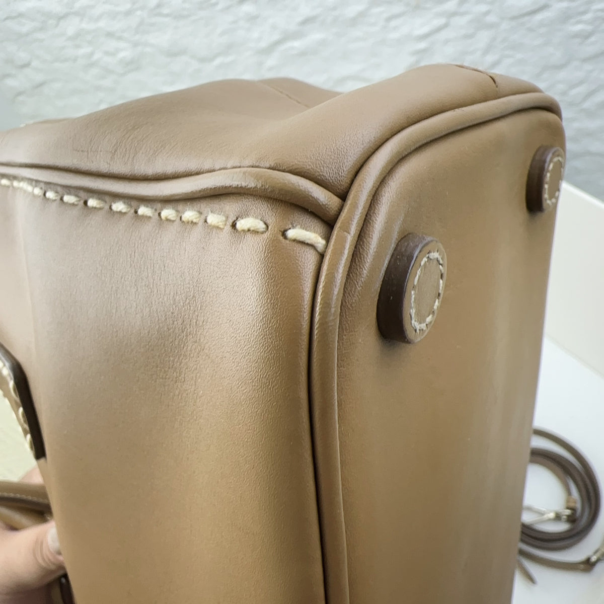 Prada - Tote Bag - Leather - Camel - (medium)