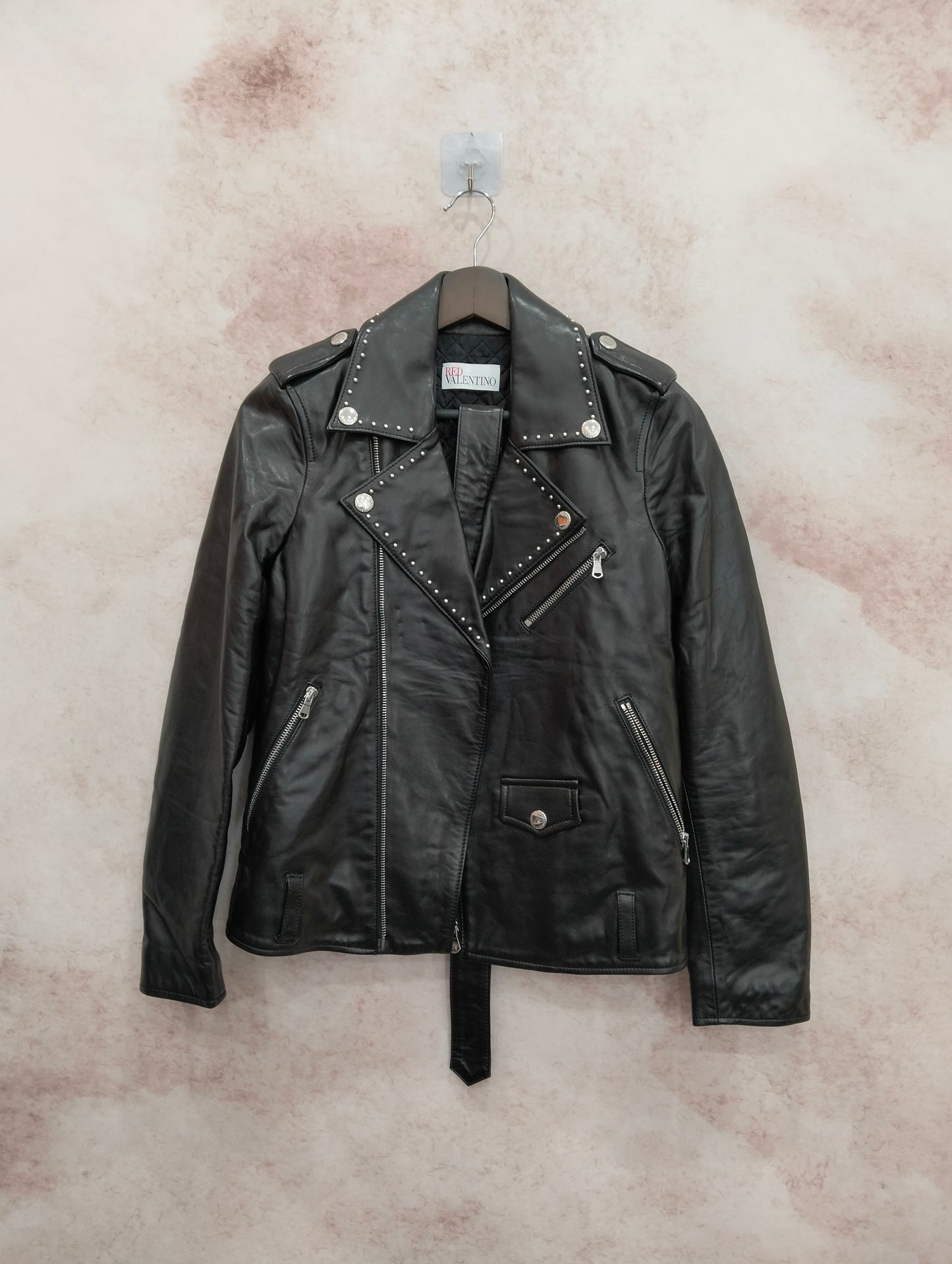 Red Valentino - Other - Leather - Black - (38)