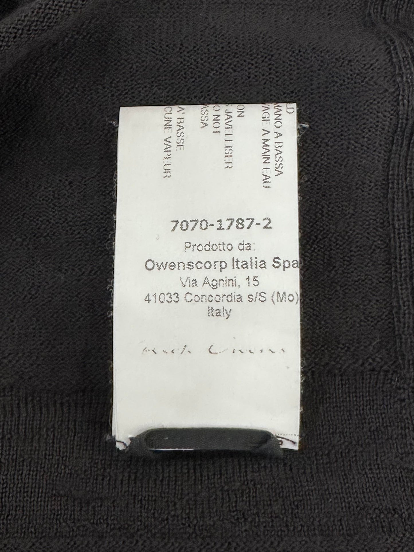 Rick Owens - Mastodon - Wool - Black - (XS)