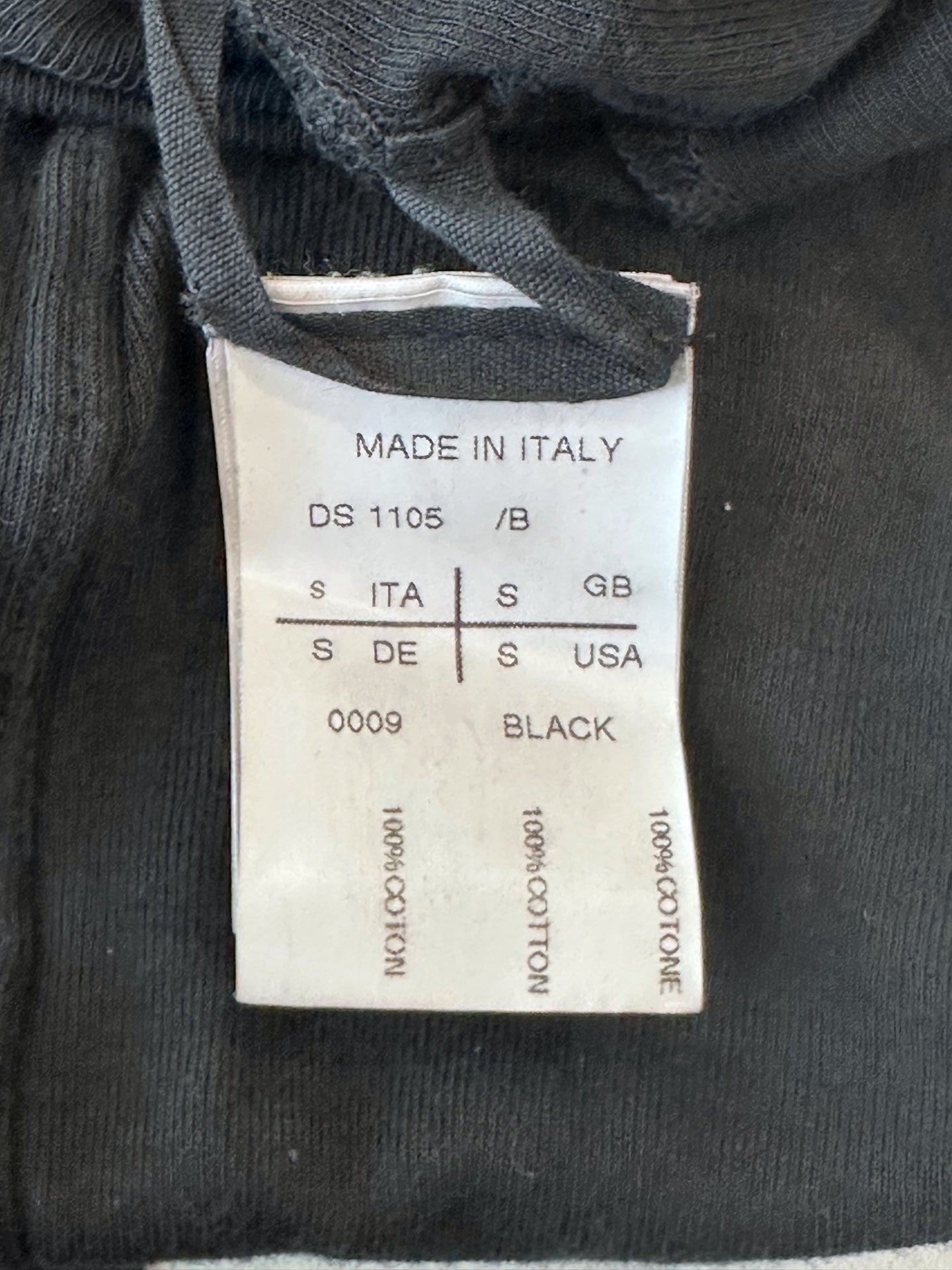 Rick Owens - Other - Cotton - Black - (S)