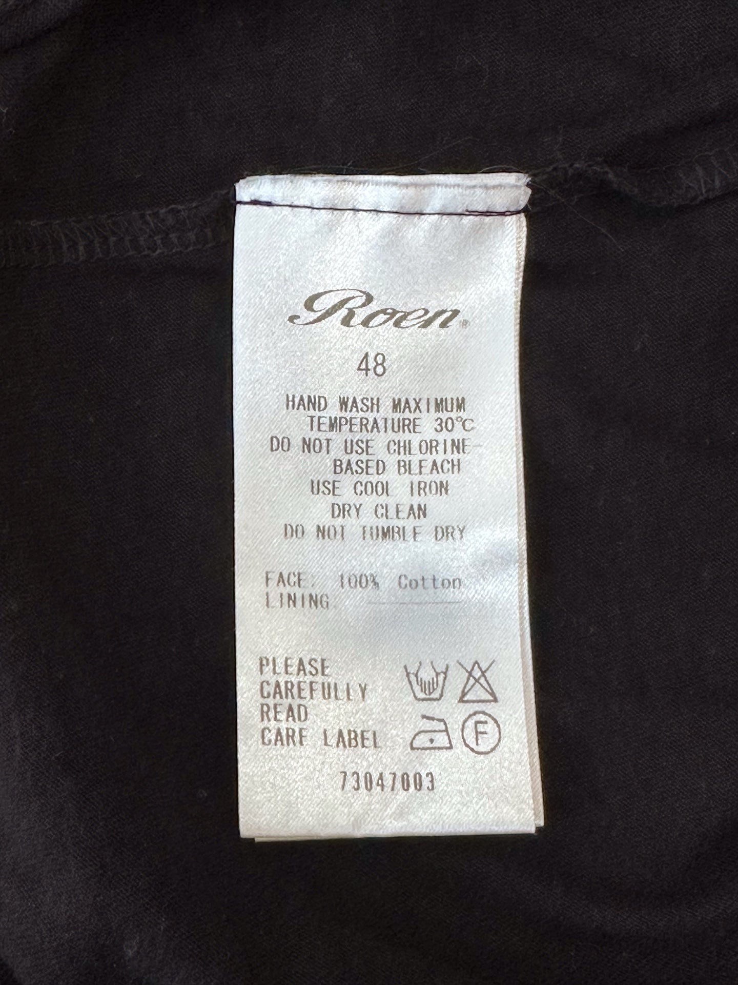 Roen - Other - Cotton - Black - (48)