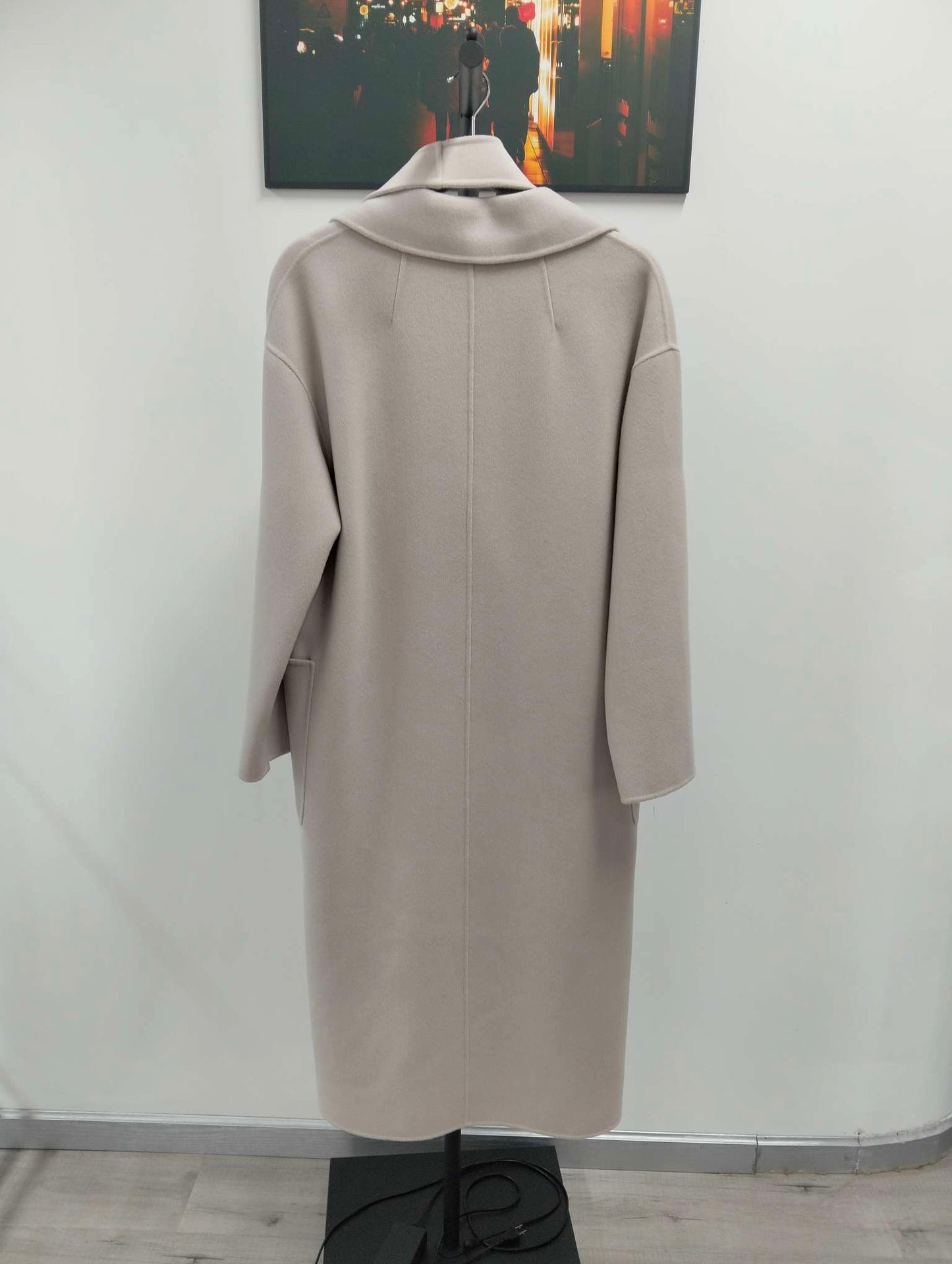 S Max Mara - Nina - Wool - Beige - (38)