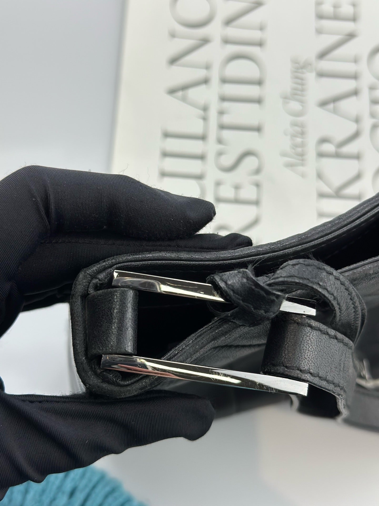 Saint Laurent - Baguette - Leather - Black - (mini)