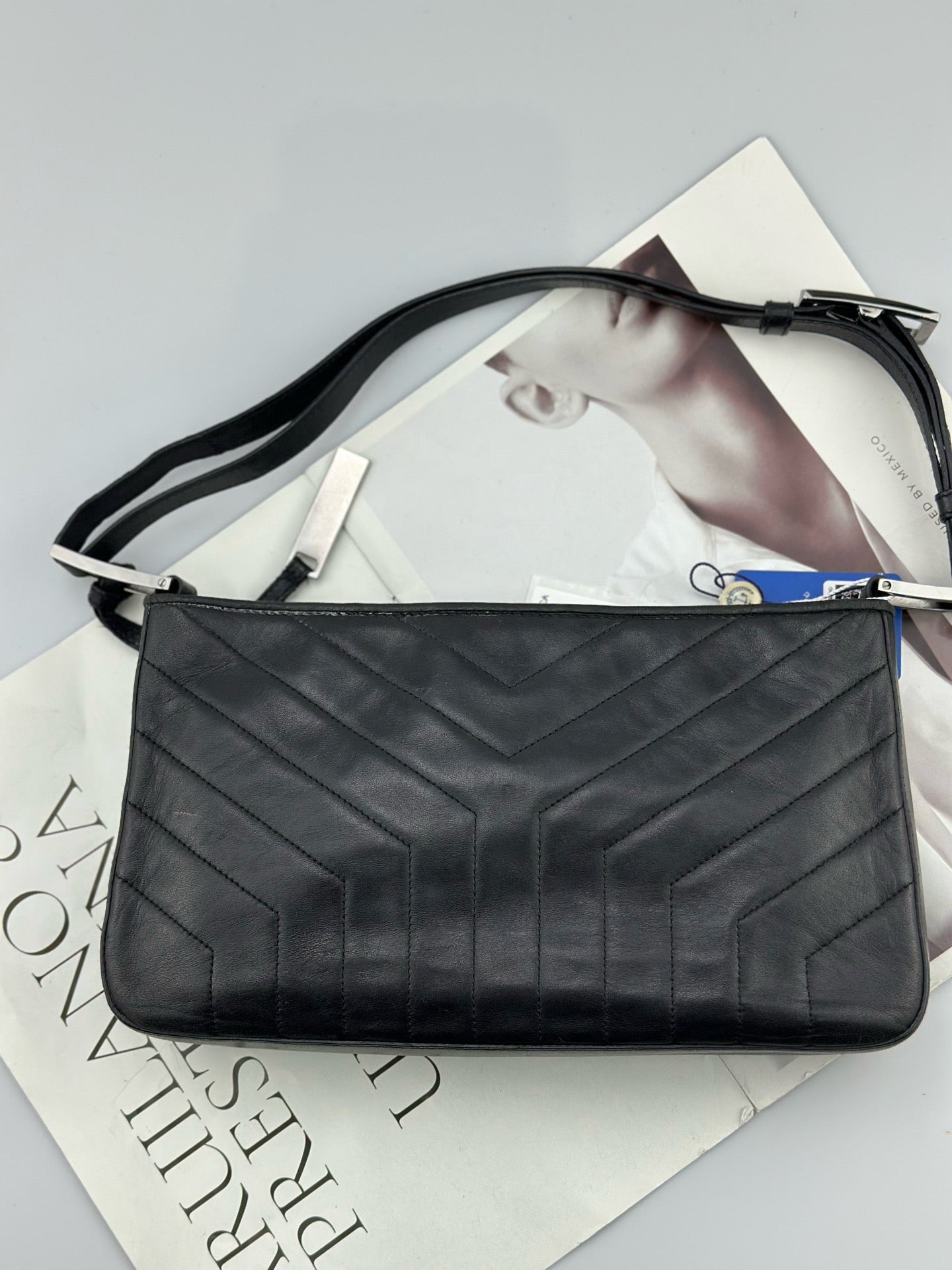 Saint Laurent - Baguette - Leather - Black - (mini)