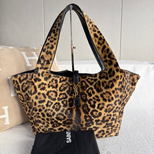 Saint Laurent - Bea Hobo Tote - Pony-style calfskin and Leather - Multicolour with Black accents - (medium)