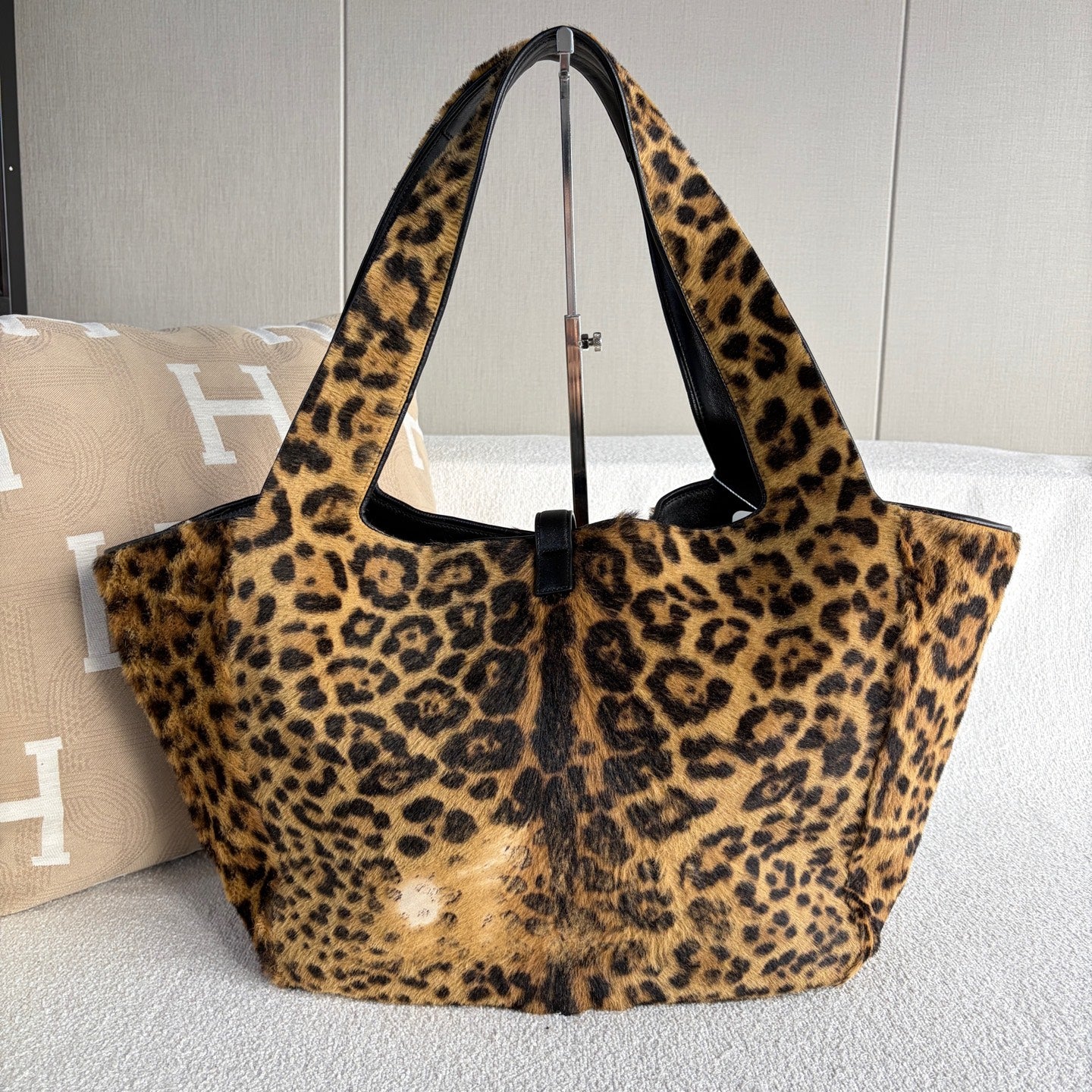 Saint Laurent - Bea Hobo Tote - Pony-style calfskin and Leather - Multicolour with Black accents - (medium)