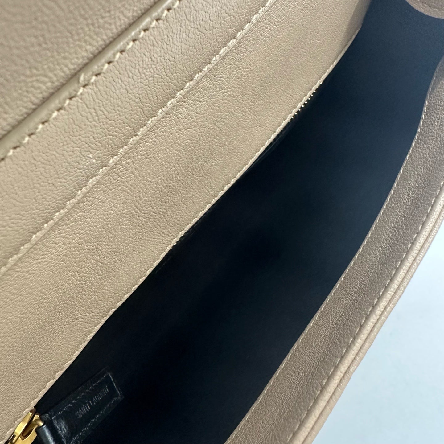 Saint Laurent - Becky - Leather - Beige