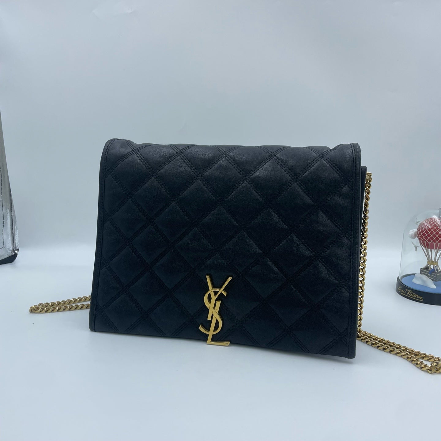 Saint Laurent - Becky - Leather - Black - (Medium)