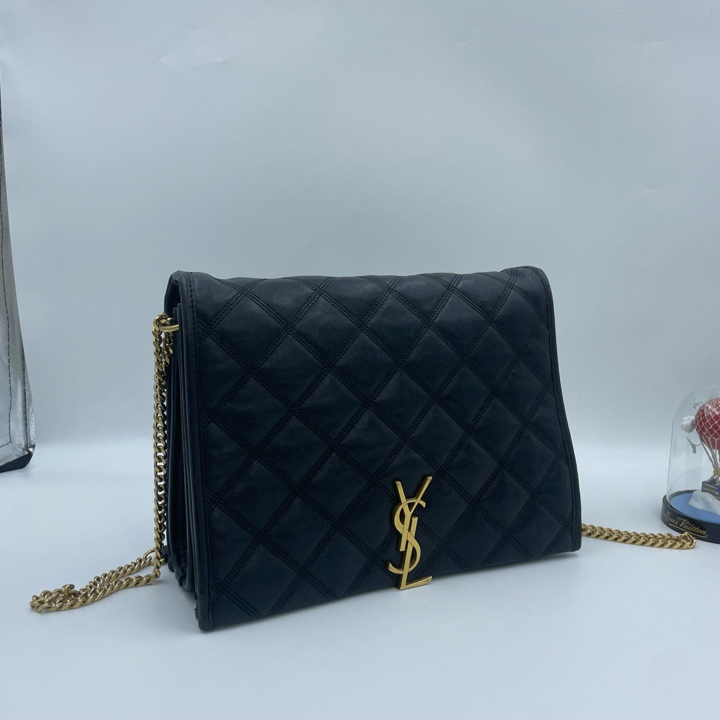 Saint Laurent - Becky - Leather - Black - (Medium)