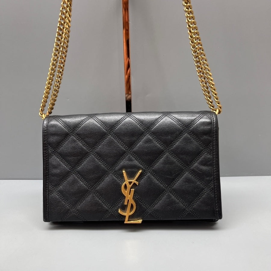 Saint Laurent - Becky - Leather - Black - (mini)