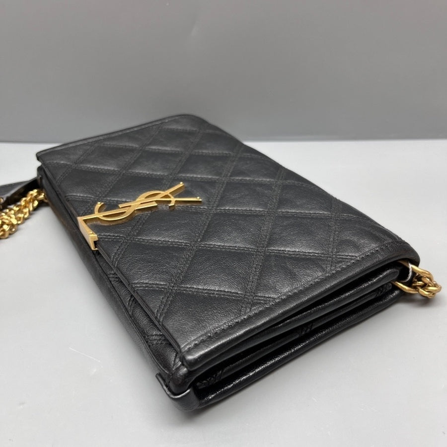 Saint Laurent - Becky - Leather - Black - (mini)