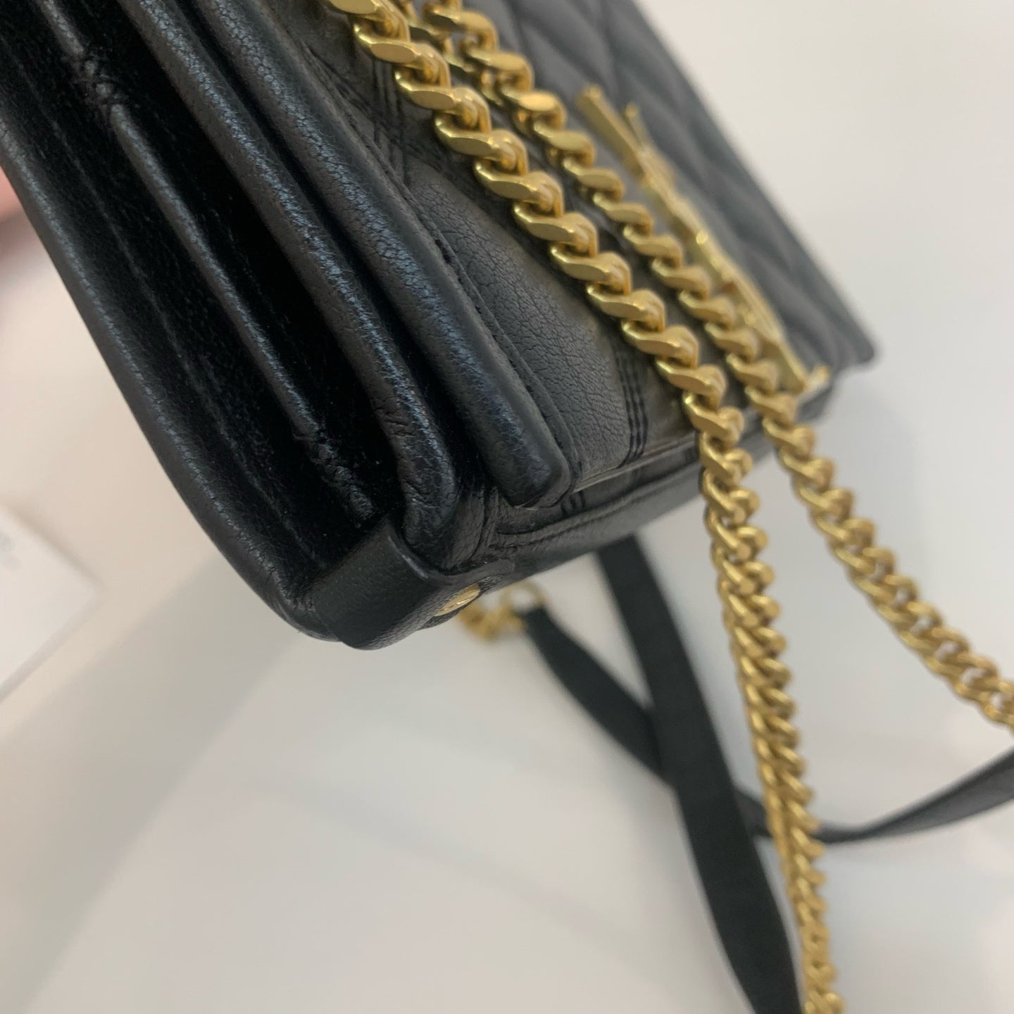 Saint Laurent - Becky - Leather - Black - (mini)
