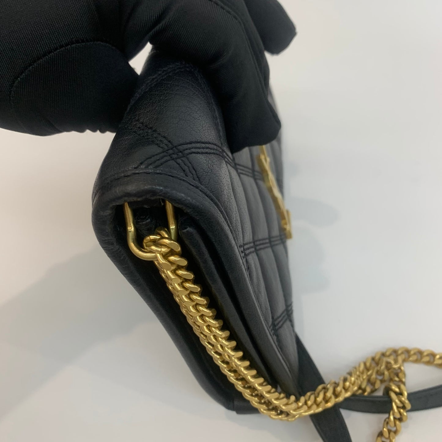 Saint Laurent - Becky - Leather - Black - (mini)
