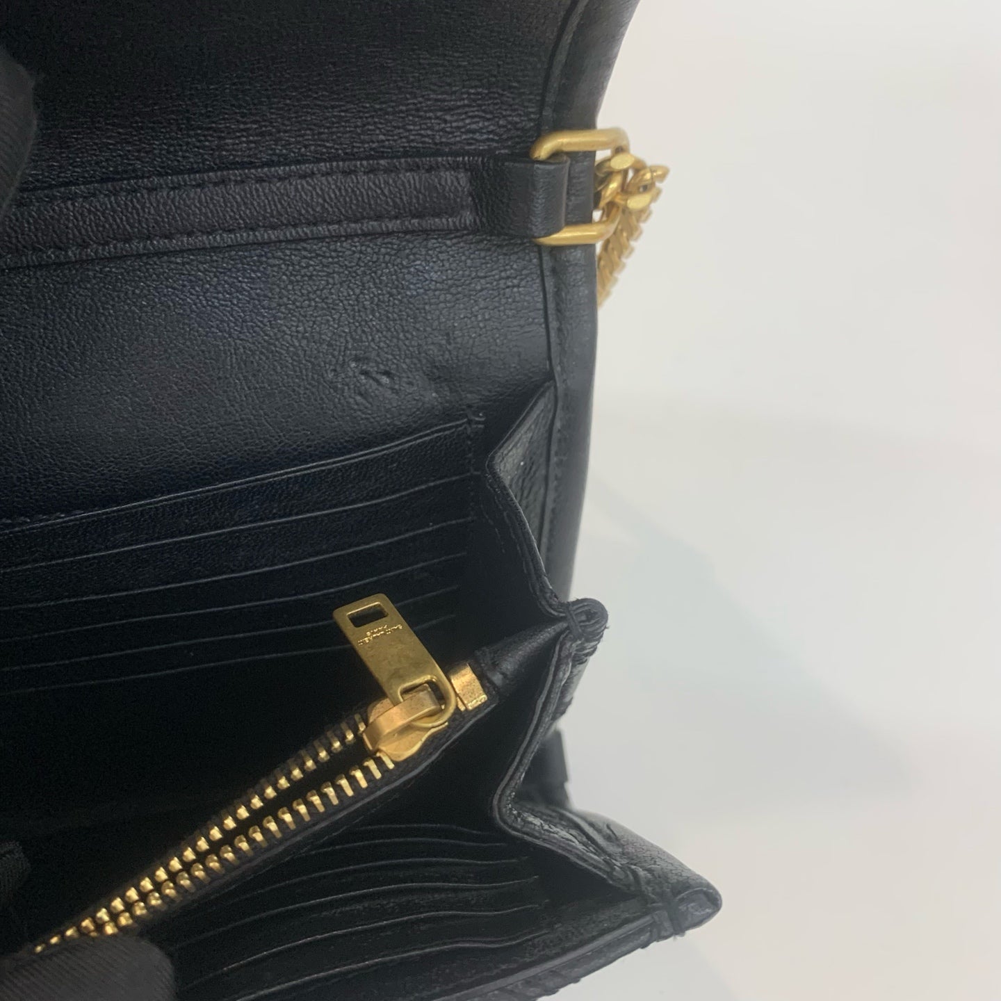 Saint Laurent - Becky - Leather - Black - (mini)