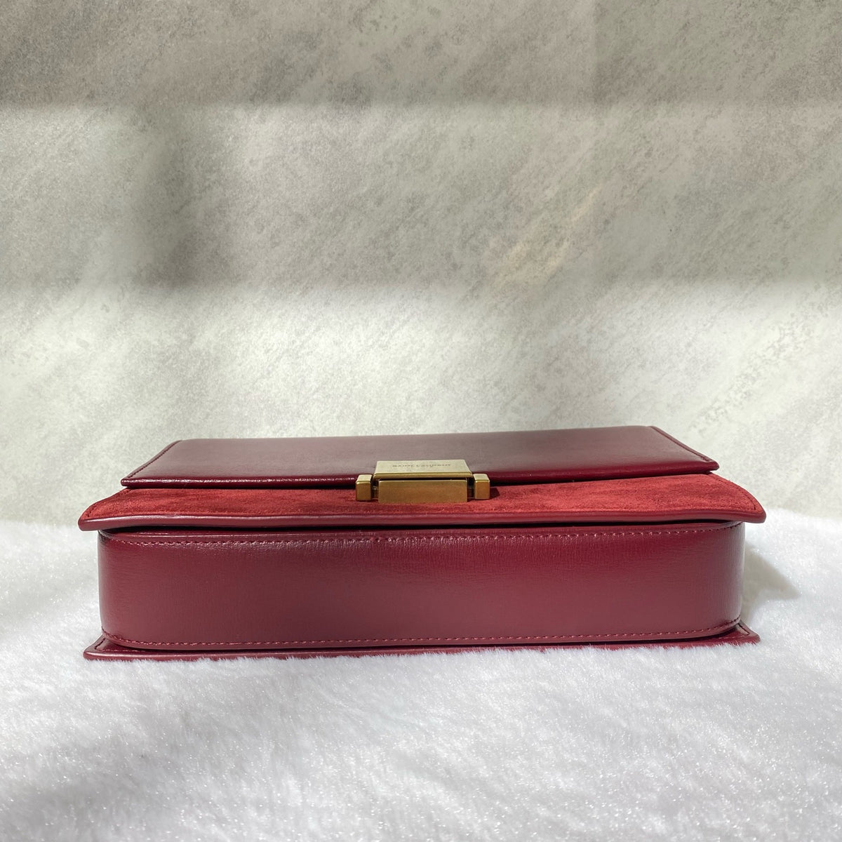 Saint Laurent - Bellechasse - Leather - Burgundy - (small)