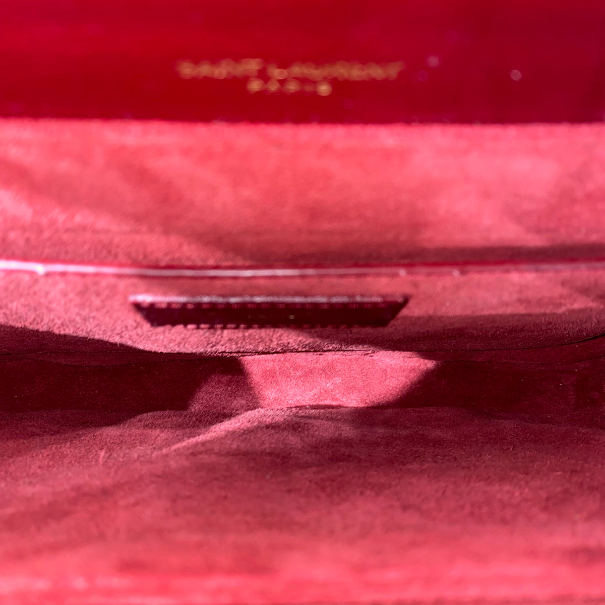 Saint Laurent - Bellechasse - Leather - Burgundy - (small)